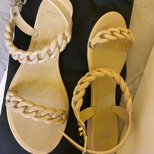 Givenchy Jelly Sandals nude sz 39